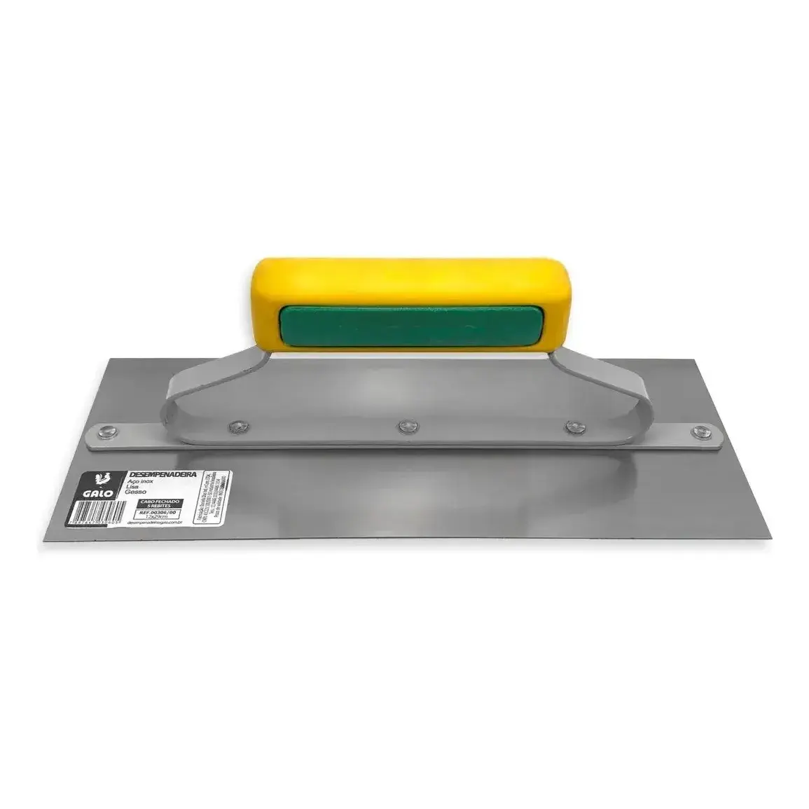 Desempenadeira 306 Inox Gesso 12X29 Galo