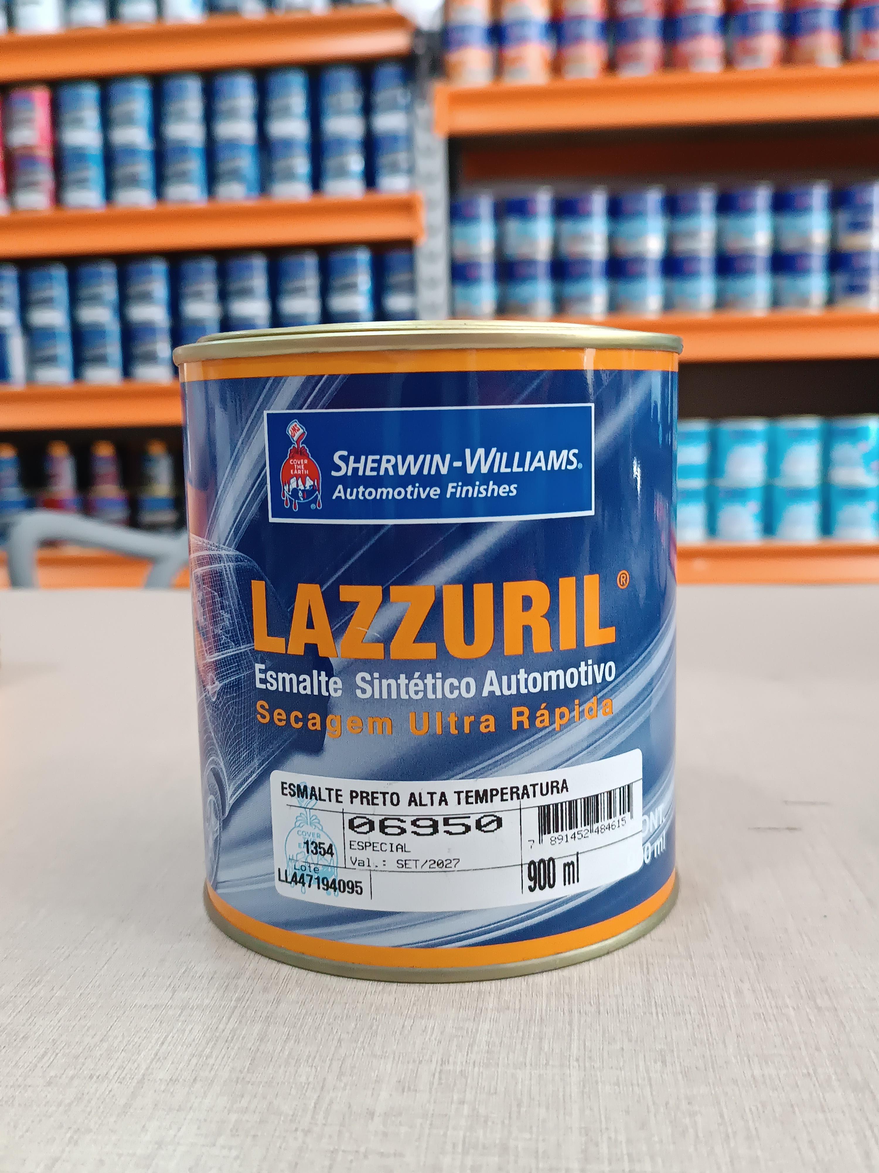 Esmalte Preto 06950 A.temp 900 mL Lazzuril Sherwin-Williams