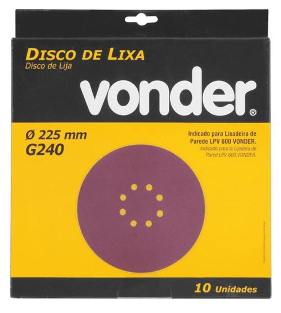 Disco Lixa G240 P/lixad LRV3503 Vonder