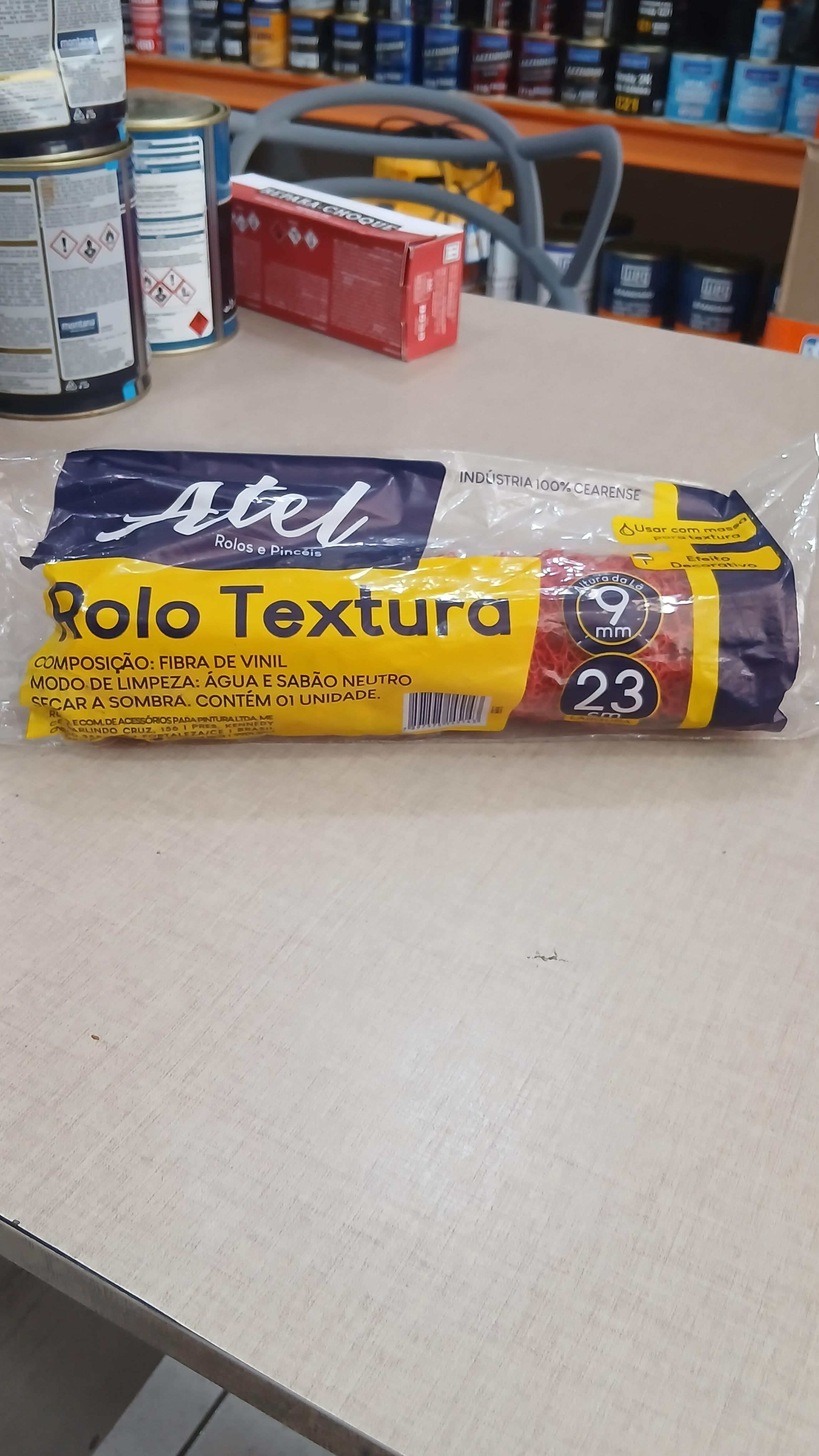 0048 Rolo Textura 23 cm S/c Atel