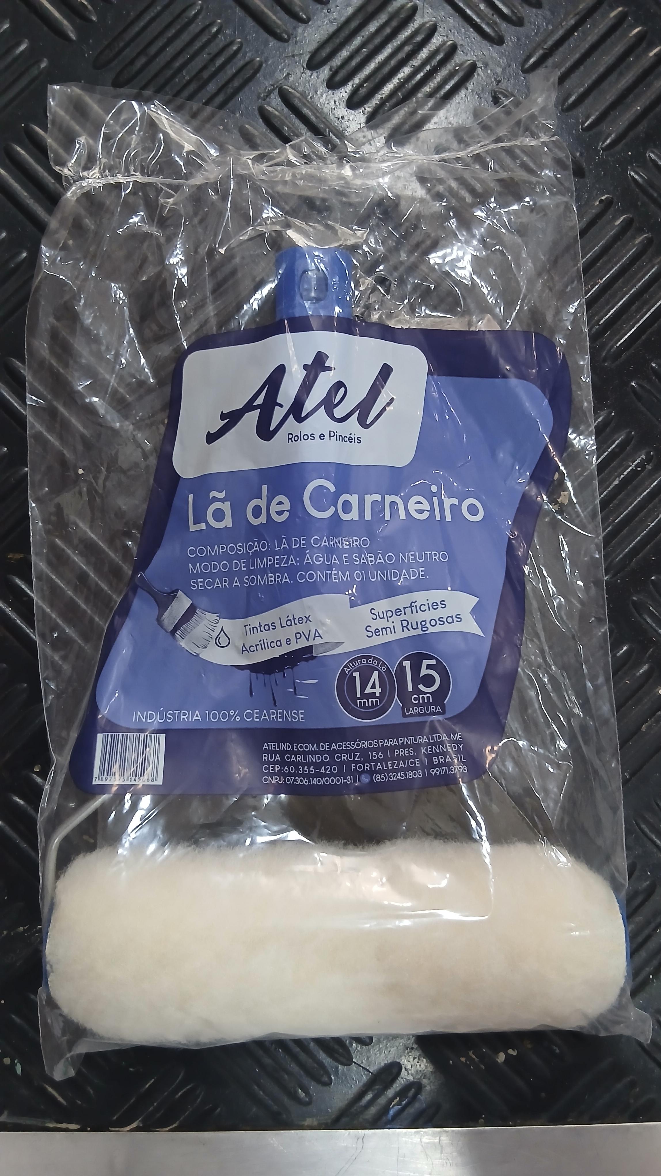 0032 Rolo La de Carneiro 15 cm Atel