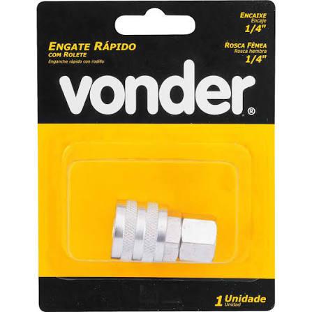 Engate Rapido Fêmea 1/4"x1/4" Esfera Vonder