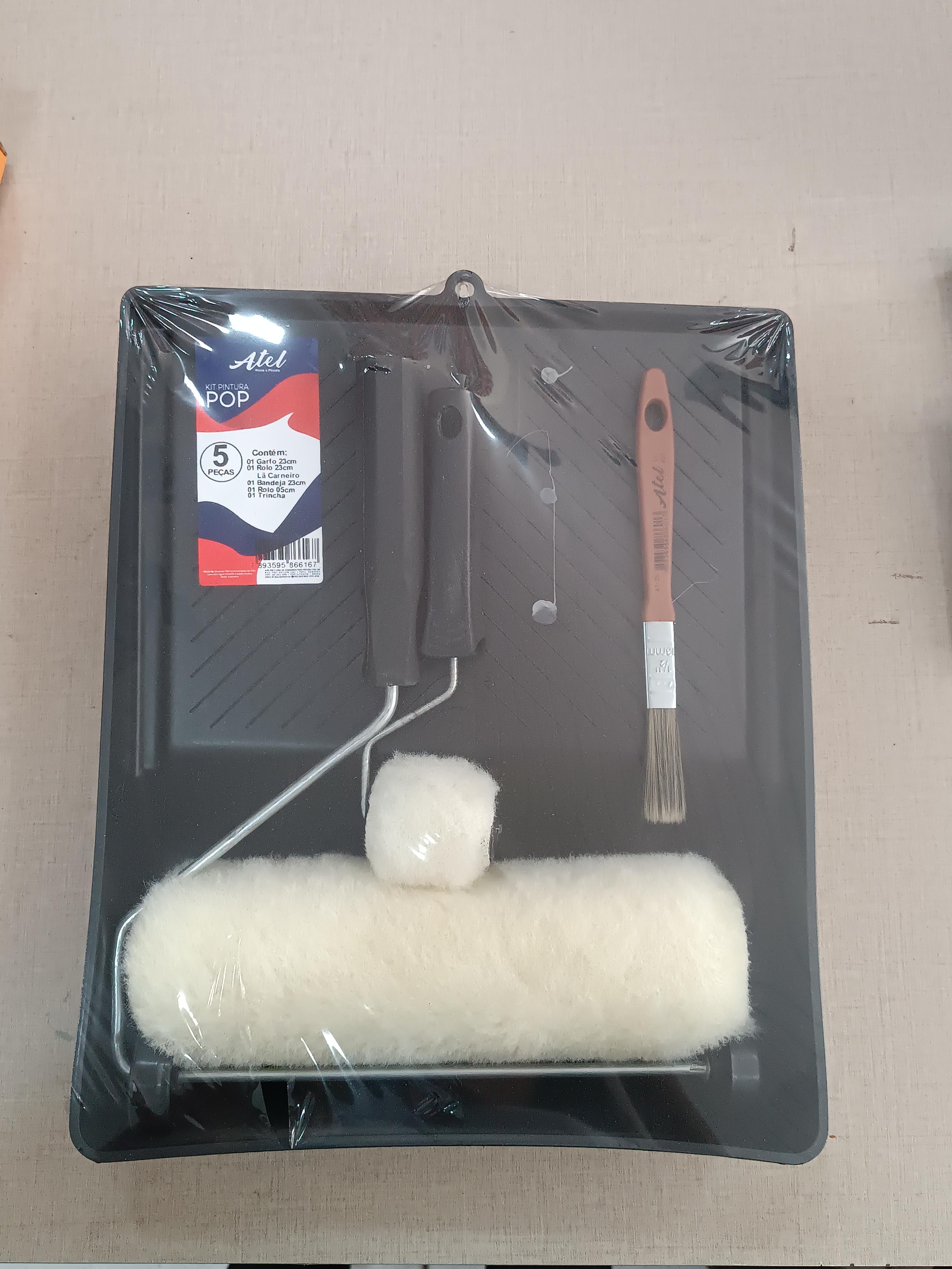 0080 Kit Pintura Pop 23 cm 5PECAS La Atel