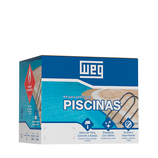 Kit Piscina PU Azul WEG