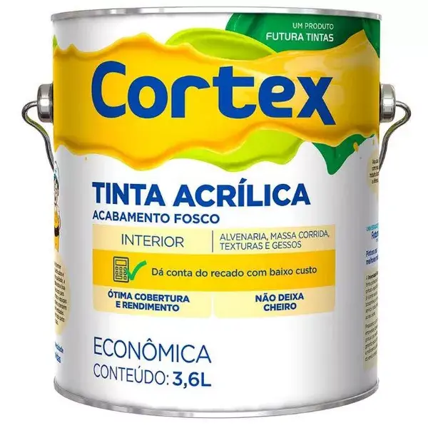 Cortex Econ. Branco 3,6 L Futura Futura Tintas