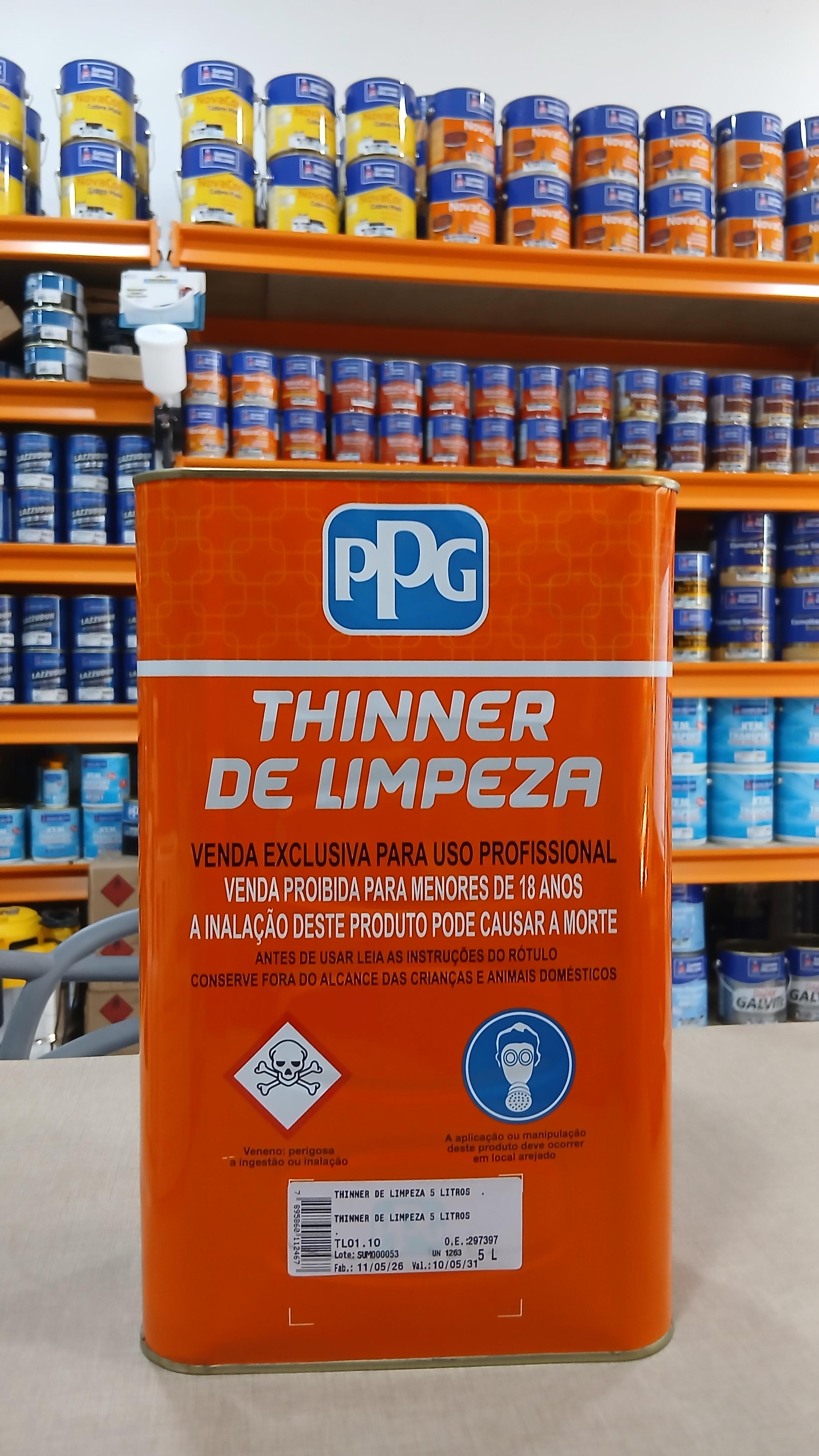 Thinner de Limpeza 5 L PPG