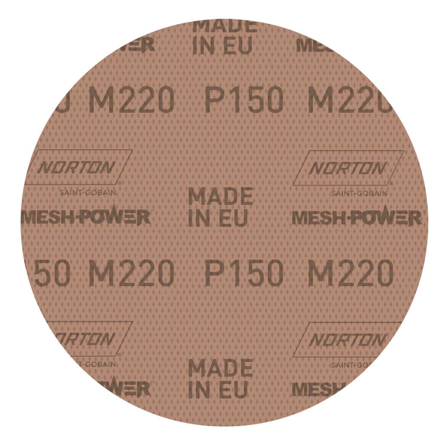 Disco Lixa Telado 6"p150 M220 Mpow Norto Norton