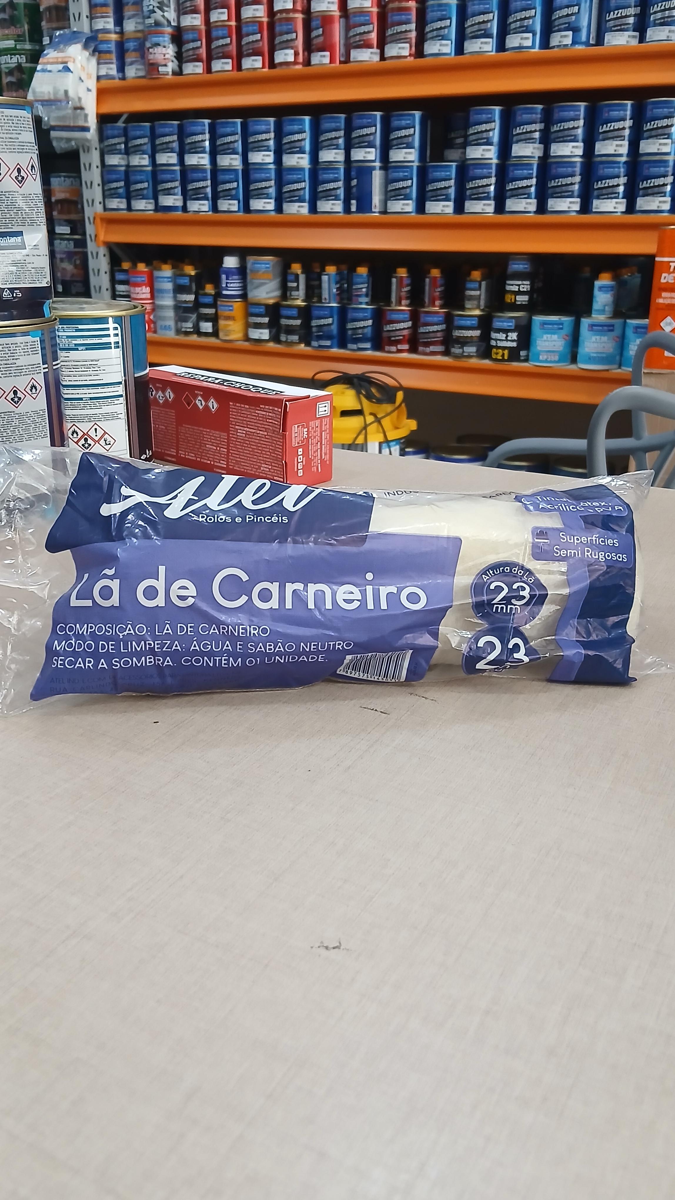0034 Rolo La de Carneiro 23 cm S/c Atel