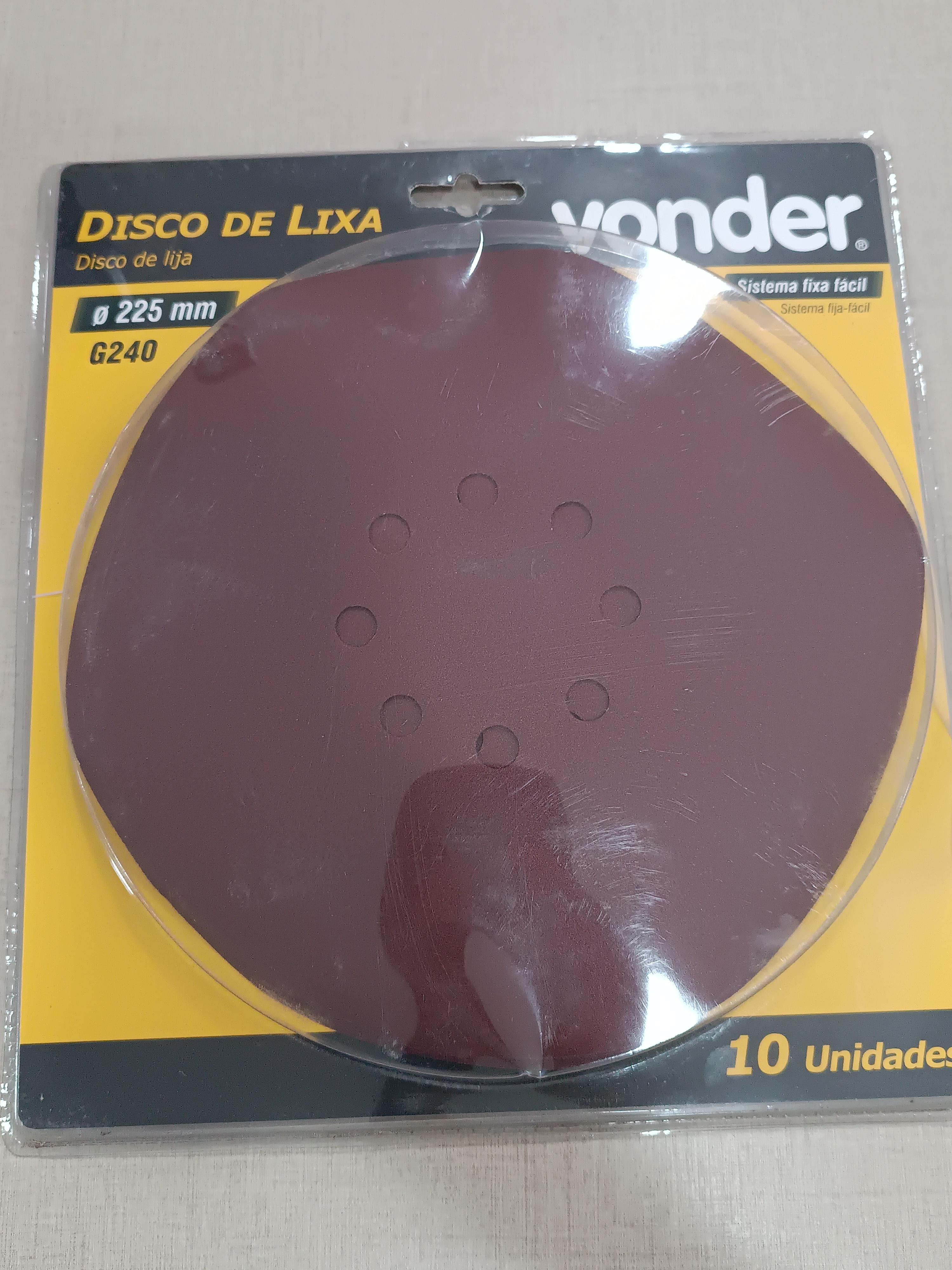 Disco Lixa G240 P/lixad LPV400B/600/925 Vonder