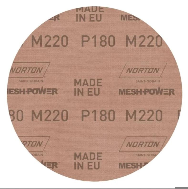 Disco Lixa Telado 6"p180 M220 Mpow Norto Norton