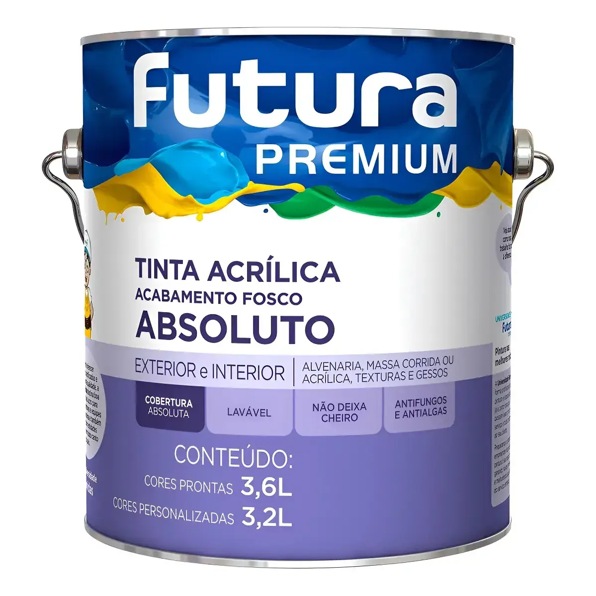 Absoluto Prm Branco Galão Futura Futura Tintas