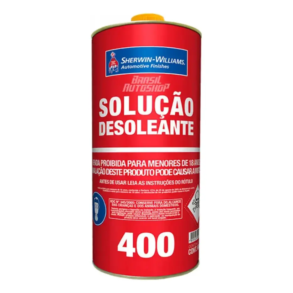 Desengraxante 900 mL Solucao Desoleante 400 Lazzuril Sherwin-Williams