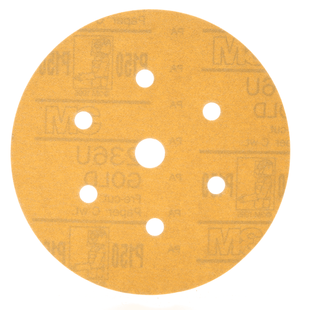 Disco Hookit G600 Ouro 7 Furos 3M