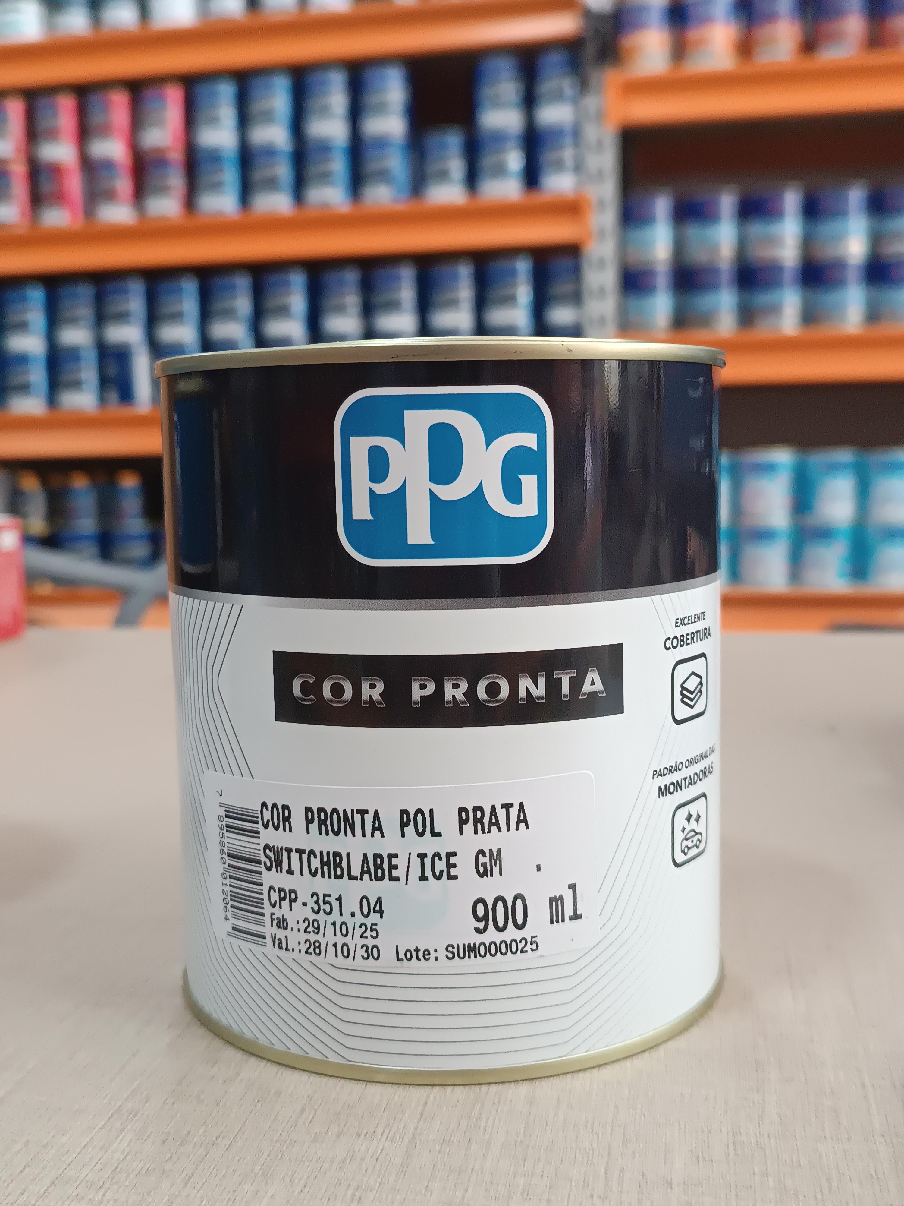 Cor Pronta Pol Prata Switchblabe/ice Gm PPG