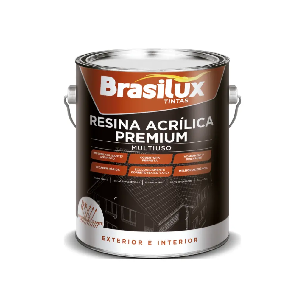 Brasilux Resina a Base Agua 3,6 L