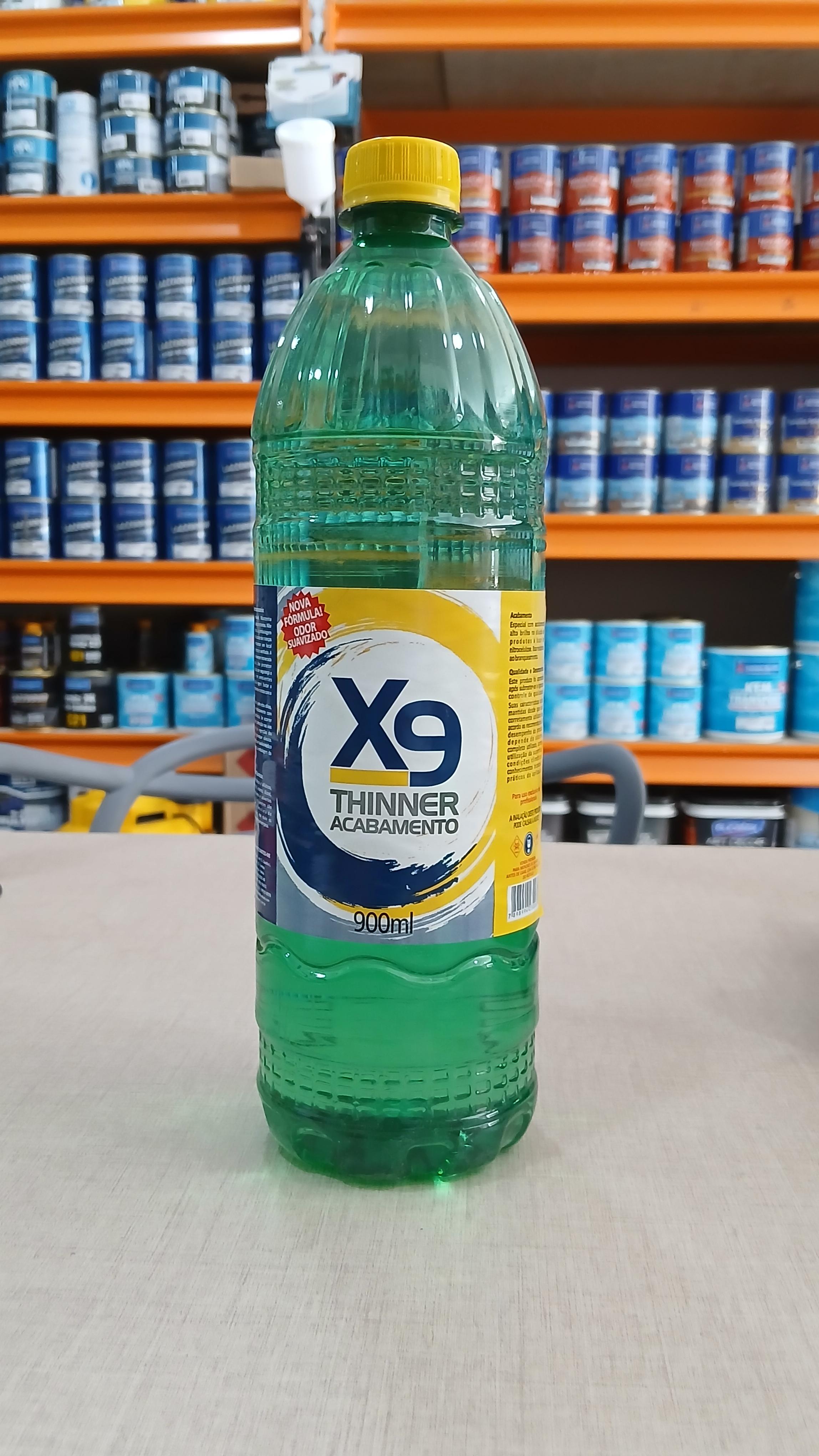 Thinner X9 Acabamento 900 mL