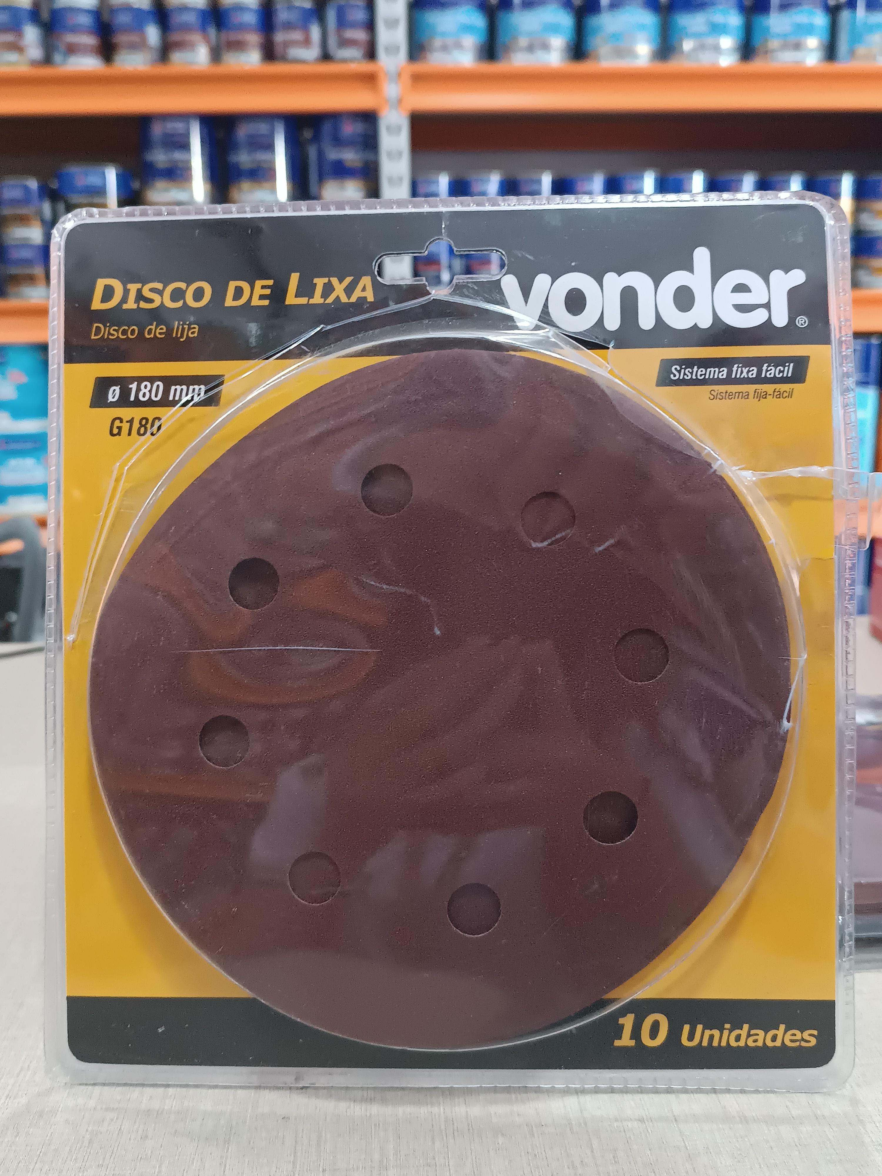 Disco Lixa G180 P/lixad LPV750 Vonder