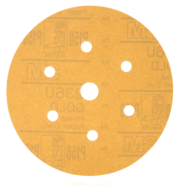 Disco Hookit G800 Ouro 7 Furos 3M