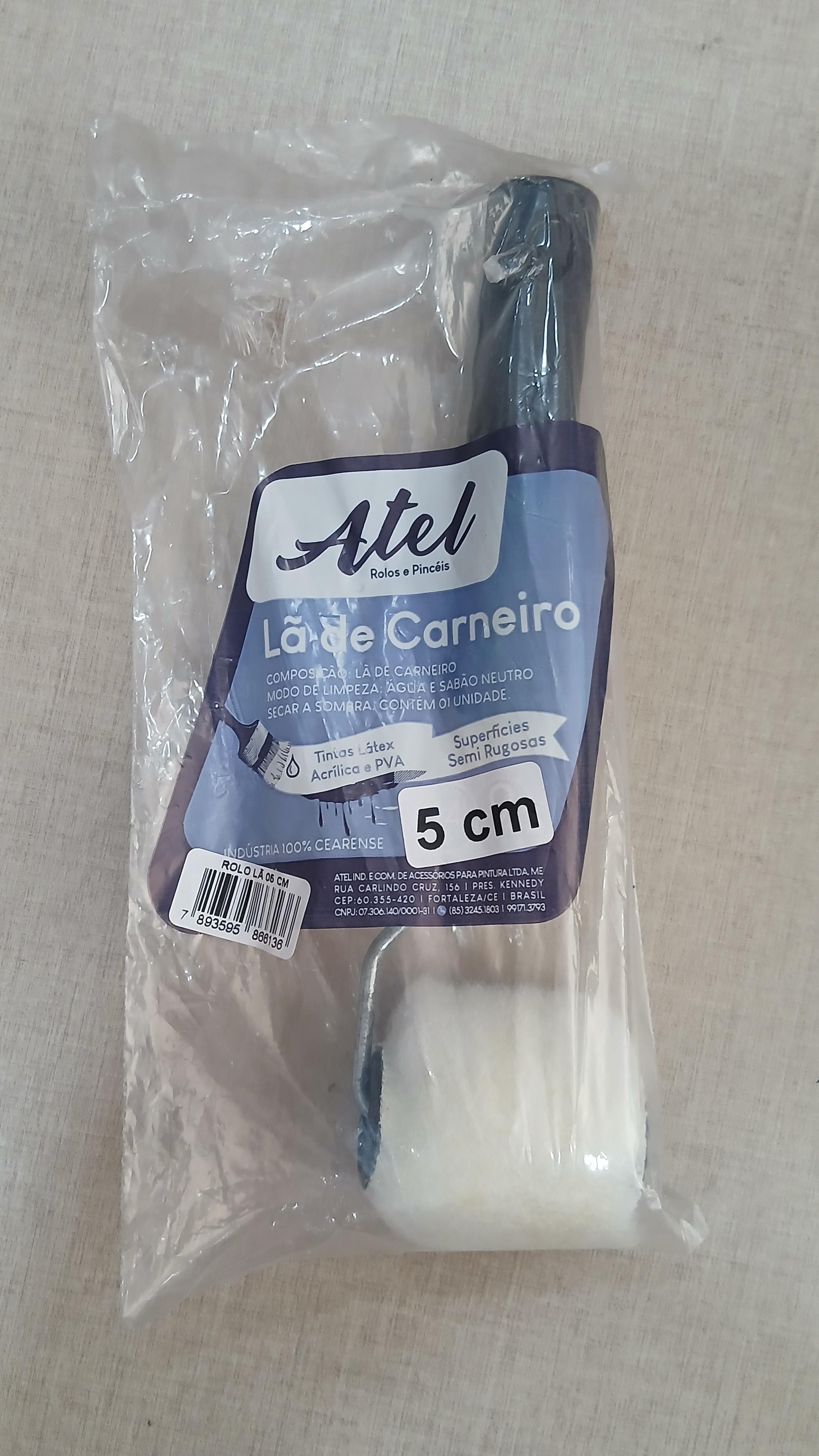 0050 Rolo La de Carneiro 5 cm Atel