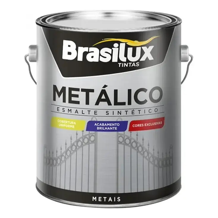 Esmalte Sintético Brasilux Dourado 3,6 L
