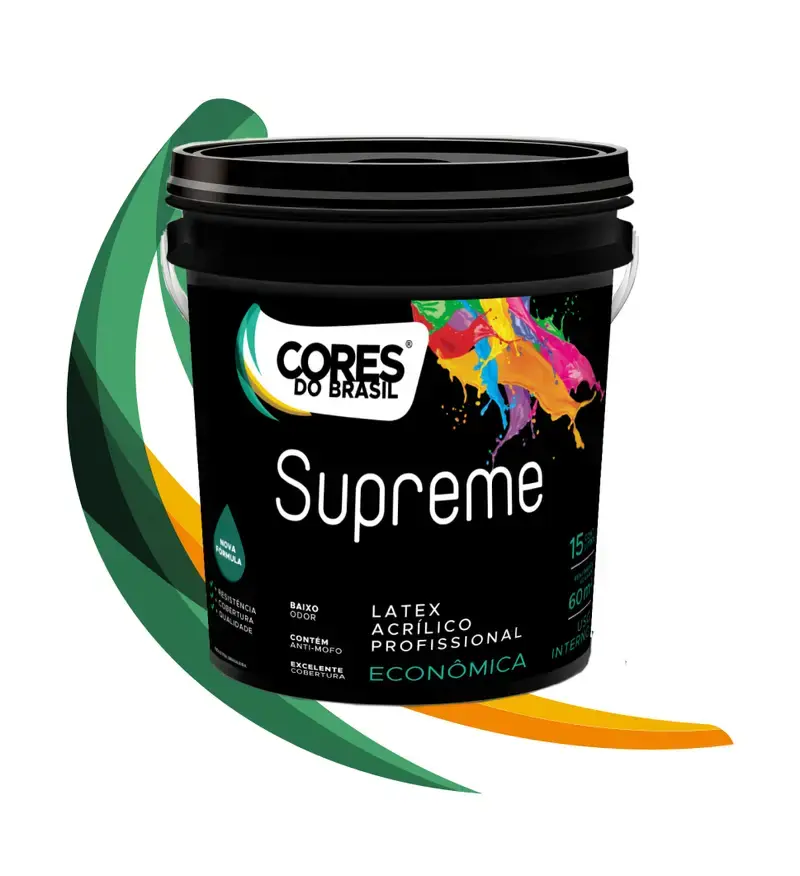 Látex Supreme Cores do Brasil