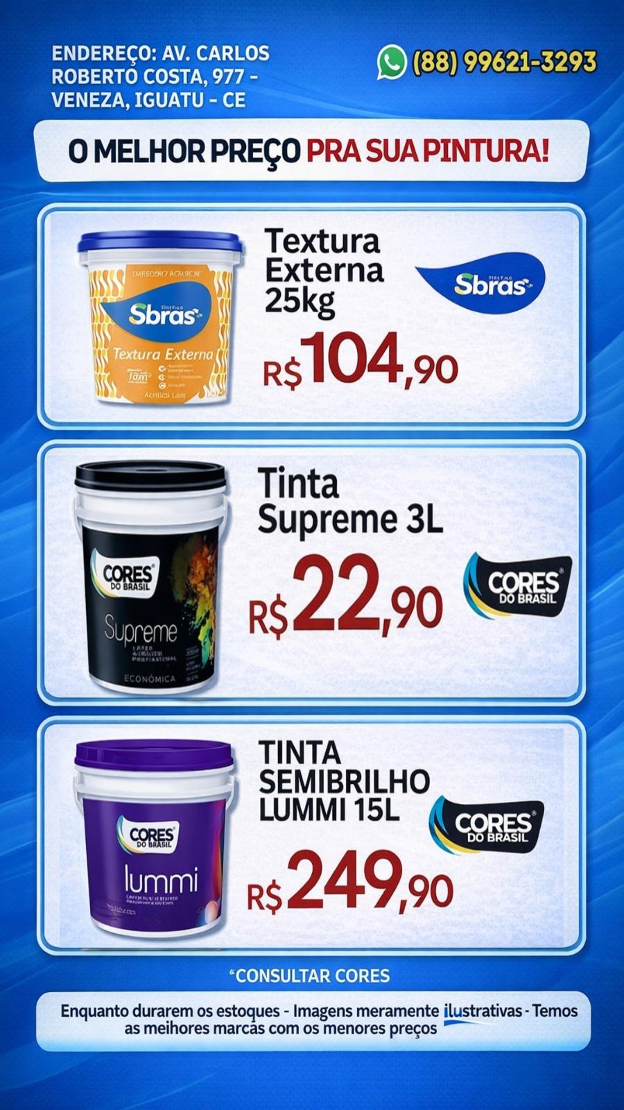 Oferta de texturas Sbras e Lummi na Espaço Cor
